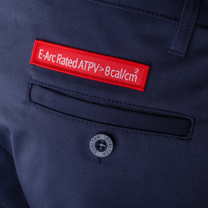 Shelter Leopard 600 FR 8 CAL ATPV Pants CAT 2, 100% Cotton, NFPA & ASTM Certified Workwear