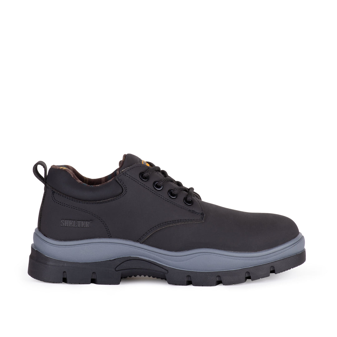 SHELTER SH-691 Lightweight Safety Shoes with Flyknit Upper, Rubber Sole, Composite Toe Cap, Breathable Mesh Lining