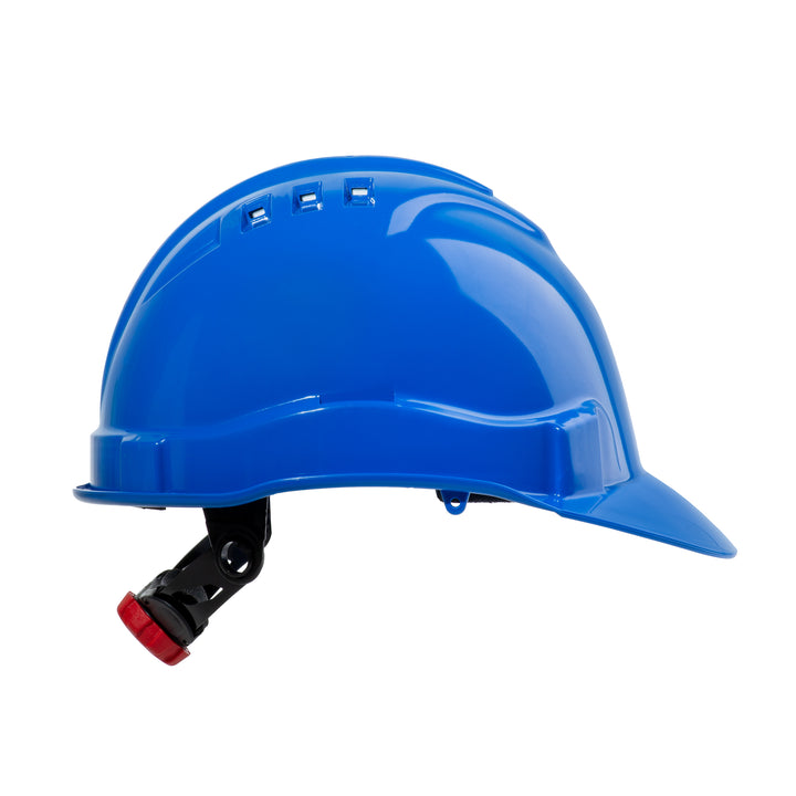Shelter SH-F0101 Industrial Safety Helmet with Adjustable Size, Hard Hat for Construction & Worksite Protection - Vented