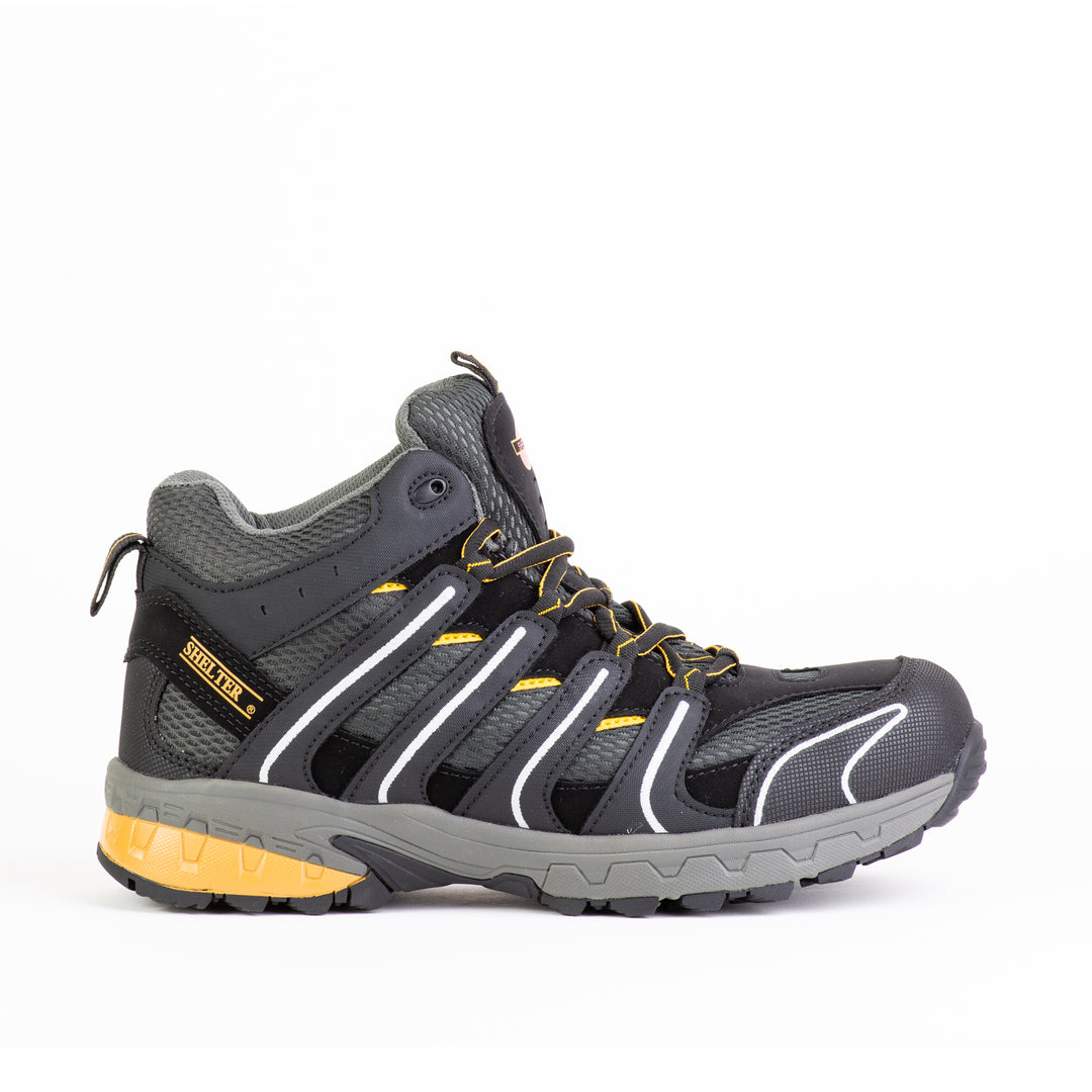 Shelter SH1022 Safety Shoes with EVA/Rubber Sole and Steel Toe Cap