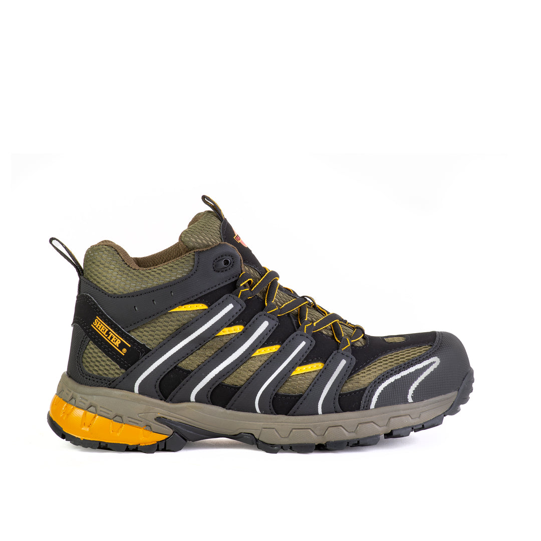 Shelter SH1022 Safety Shoes with EVA/Rubber Sole and Steel Toe Cap