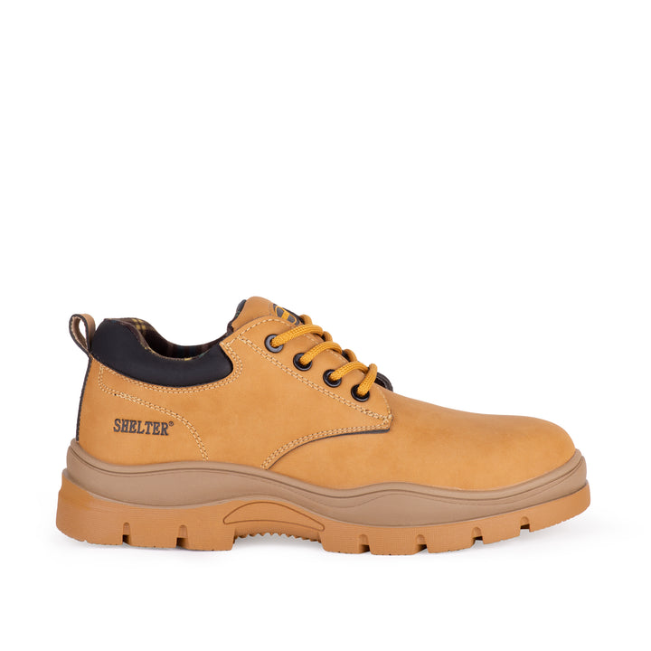 SHELTER SH-691 Lightweight Safety Shoes with Flyknit Upper, Rubber Sole, Composite Toe Cap, Breathable Mesh Lining