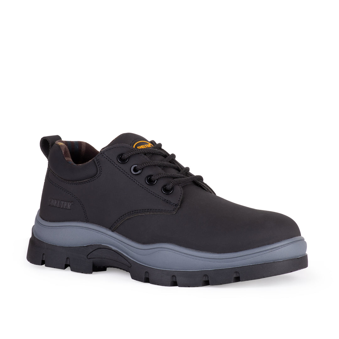 SHELTER SH-691 Lightweight Safety Shoes with Flyknit Upper, Rubber Sole, Composite Toe Cap, Breathable Mesh Lining
