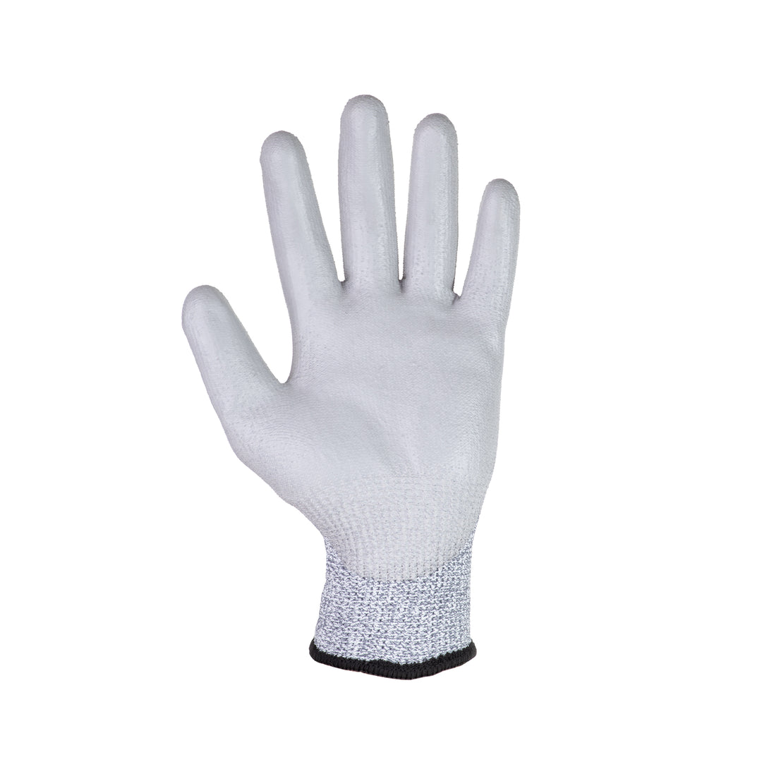 Shelter Protector HG5425 Mixed Liner with Grey PU Coated Gloves - Grey