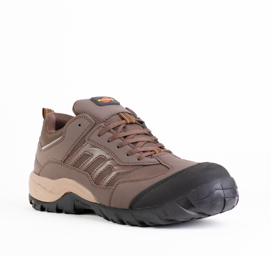 Shelter SH908 Industrial Safety Shoes for Men Lightweight Work Shoes with Composite Toe, Kevlar Insole, Breathable Mesh Lining & Slip-Resistant Sole