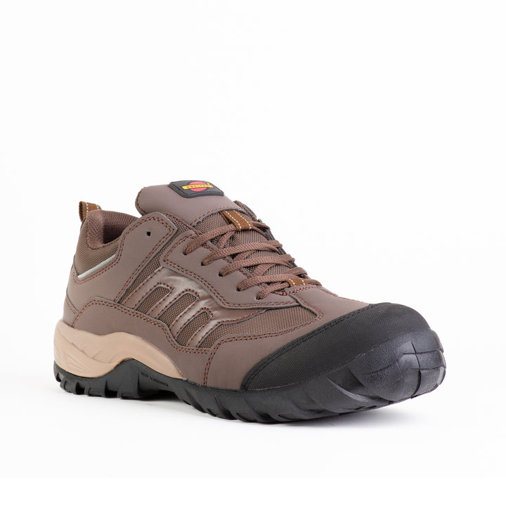 Shelter SH908 Industrial Safety Shoes for Men Lightweight Work Shoes with Composite Toe, Kevlar Insole, Breathable Mesh Lining & Slip-Resistant Sole