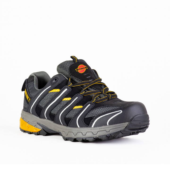 Shelter SH400 Industrial Safety Shoes with Composite Toe - Black