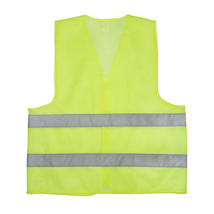 Shelter SH-V1011 High-Visibility Safety Vest 100% Polyester (60+5 GSM) with 5cm Reflective Tape & Velcro Closure
