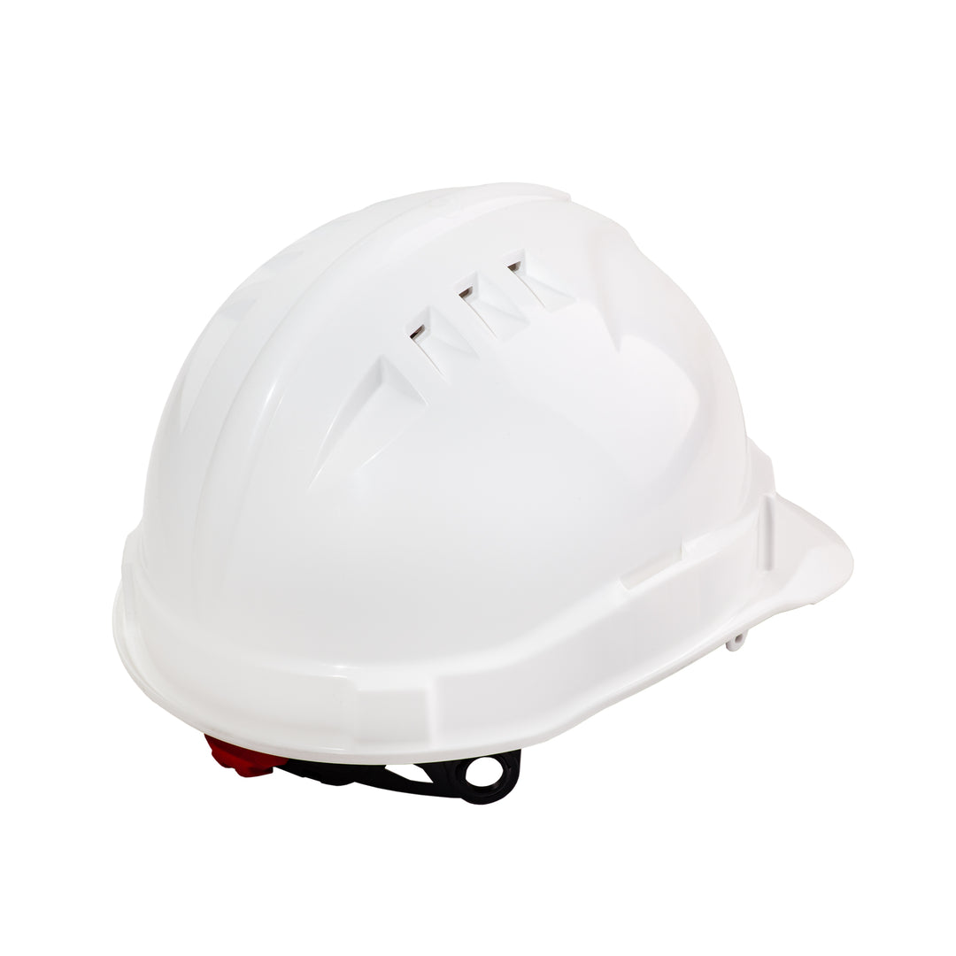 Shelter SH-F0101 Industrial Safety Helmet with Adjustable Size, Hard Hat for Construction & Worksite Protection - Vented