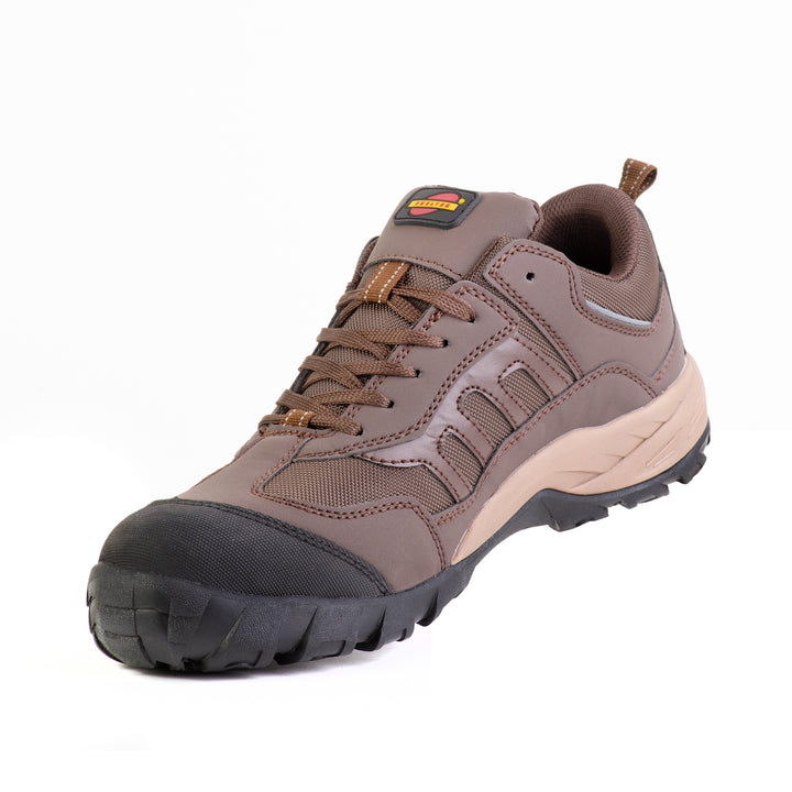 Shelter SH908 Industrial Safety Shoes for Men Lightweight Work Shoes with Composite Toe, Kevlar Insole, Breathable Mesh Lining & Slip-Resistant Sole