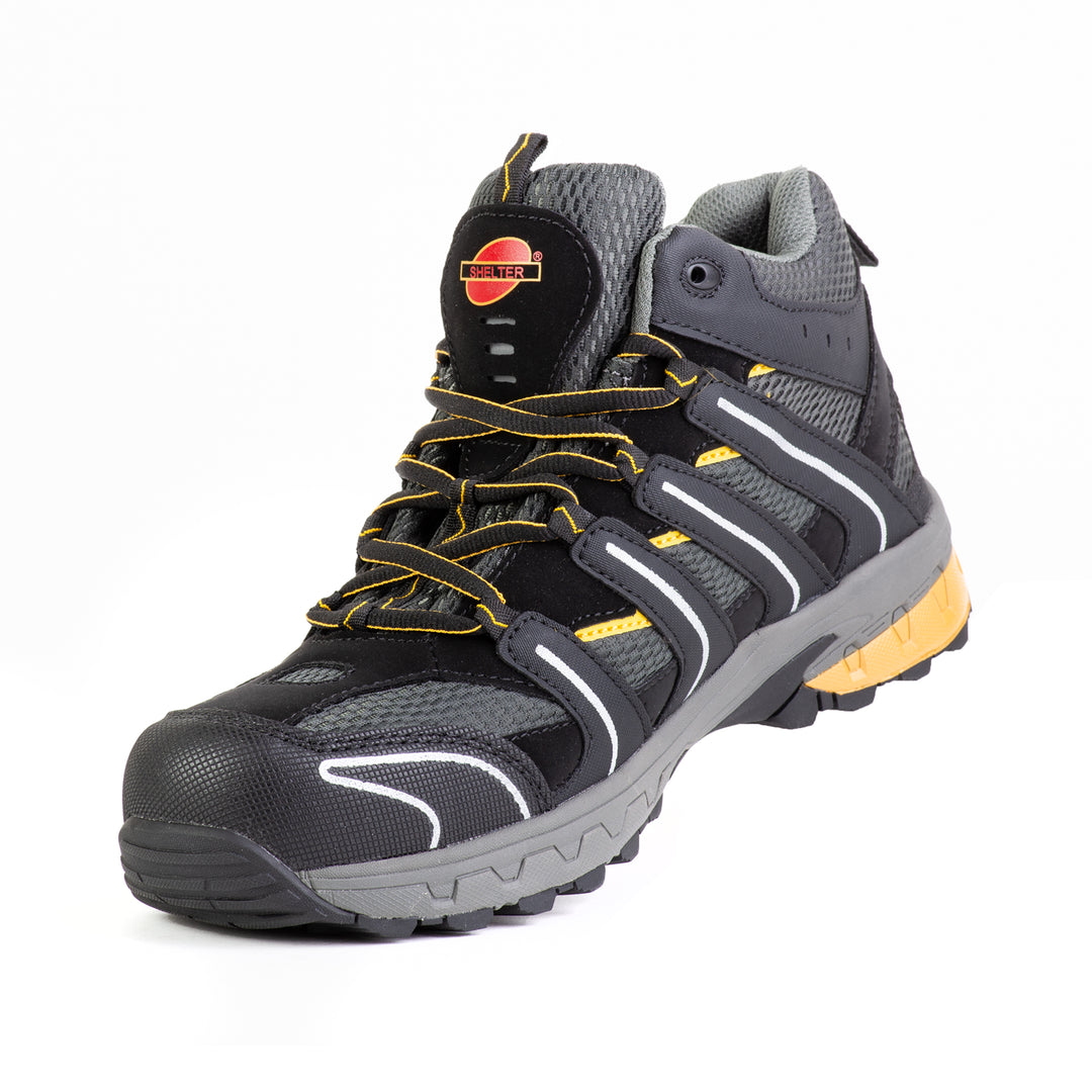 Shelter SH1022 Safety Shoes with EVA/Rubber Sole and Steel Toe Cap