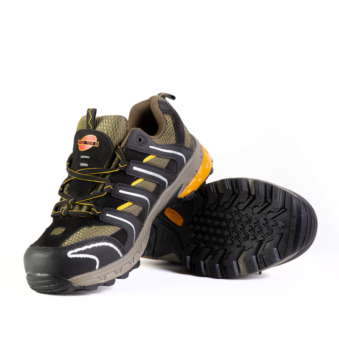 Shelter SH1021 Industrial Safety Shoes with Steel Toe Cap