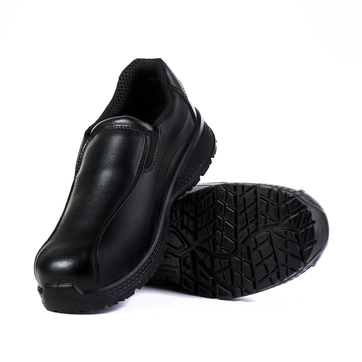 FIT 009 Safety Shoes with Composite Toe & Kevlar Insole - Black