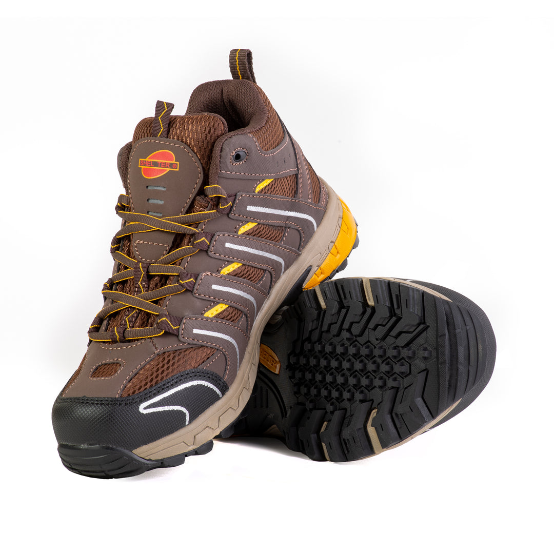 Shelter SH1022 Safety Shoes with EVA/Rubber Sole and Steel Toe Cap