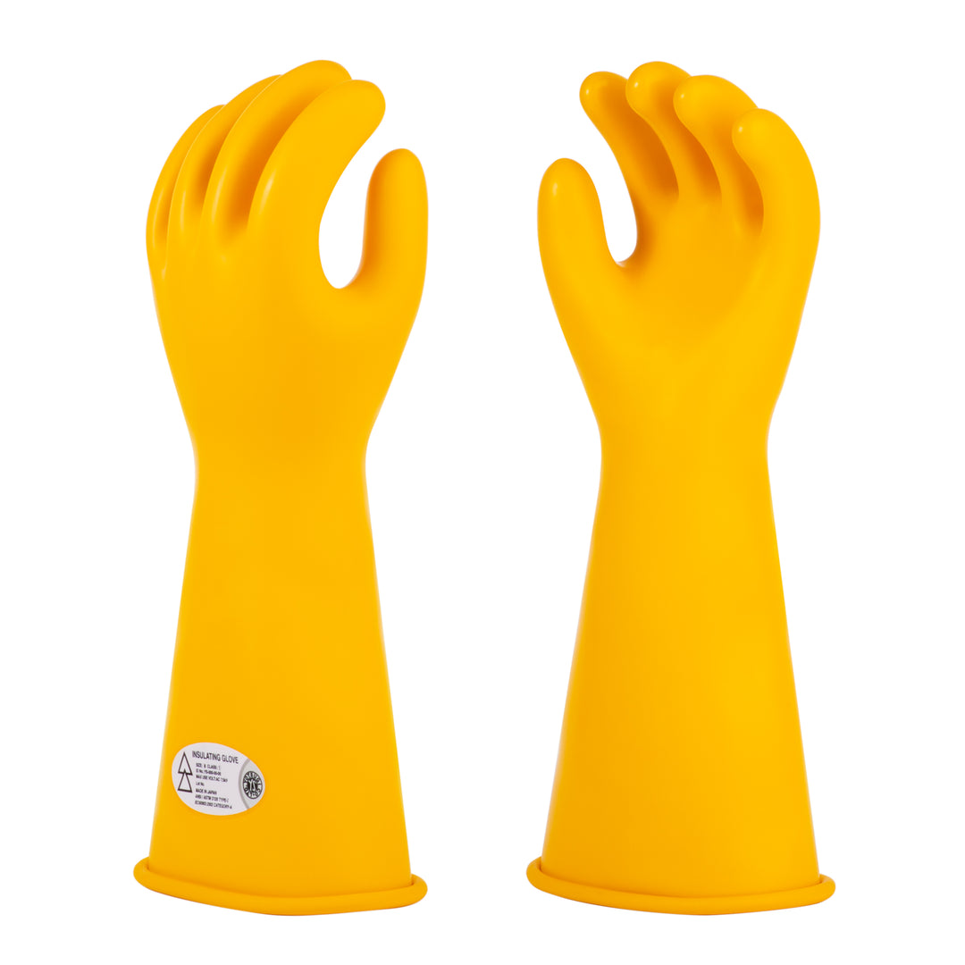 YOTSUGI Insulating Safety Gloves – Class 1 (Yellow)