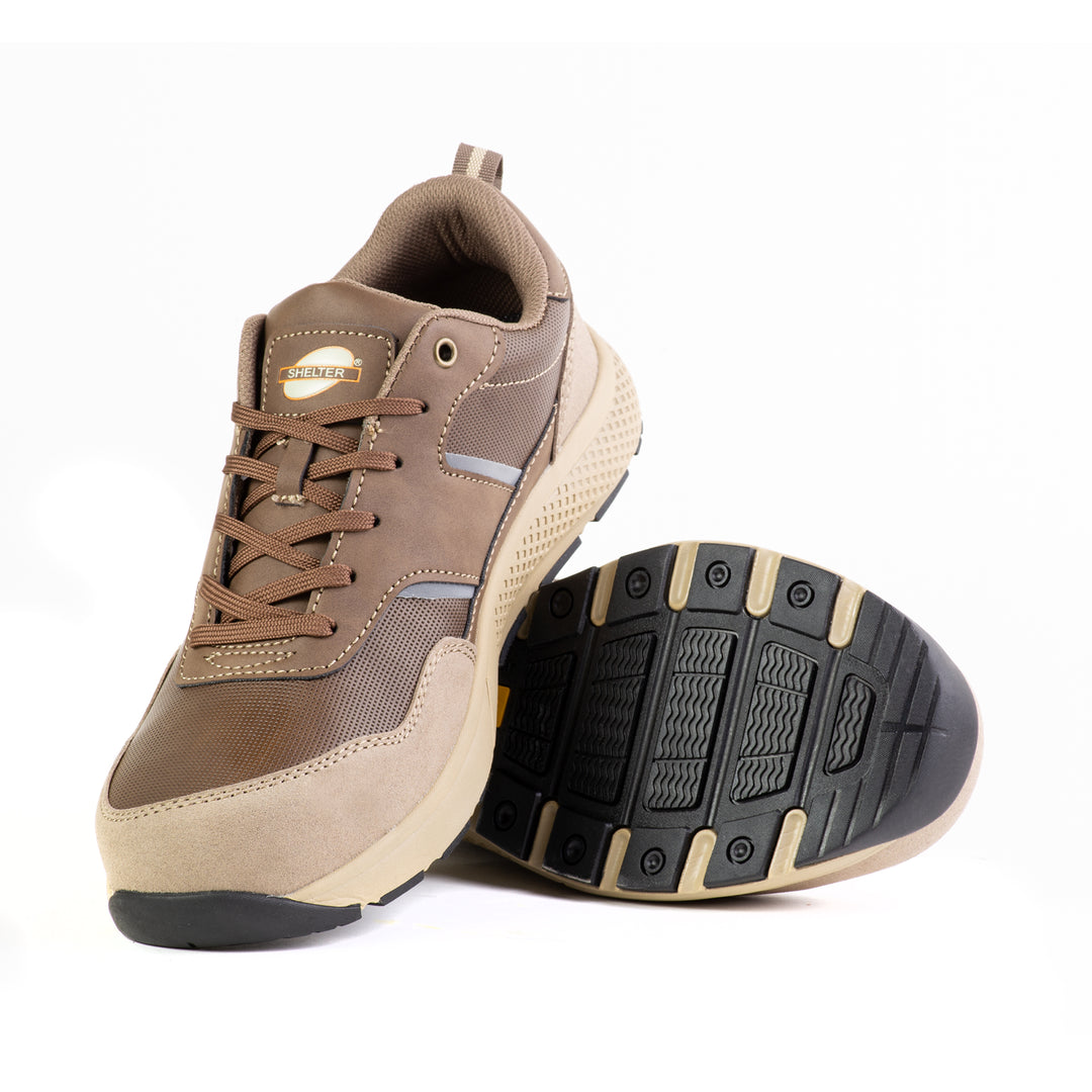 Shelter SH68 Industrial Safety Shoes with Steel Toe and EVA/Rubber Sole