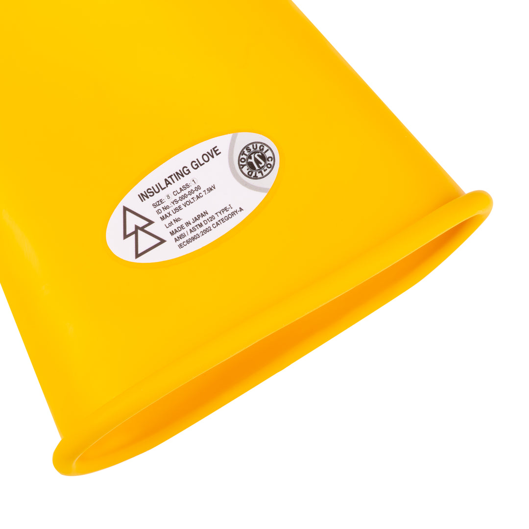 YOTSUGI Insulating Safety Gloves – Class 1 (Yellow)