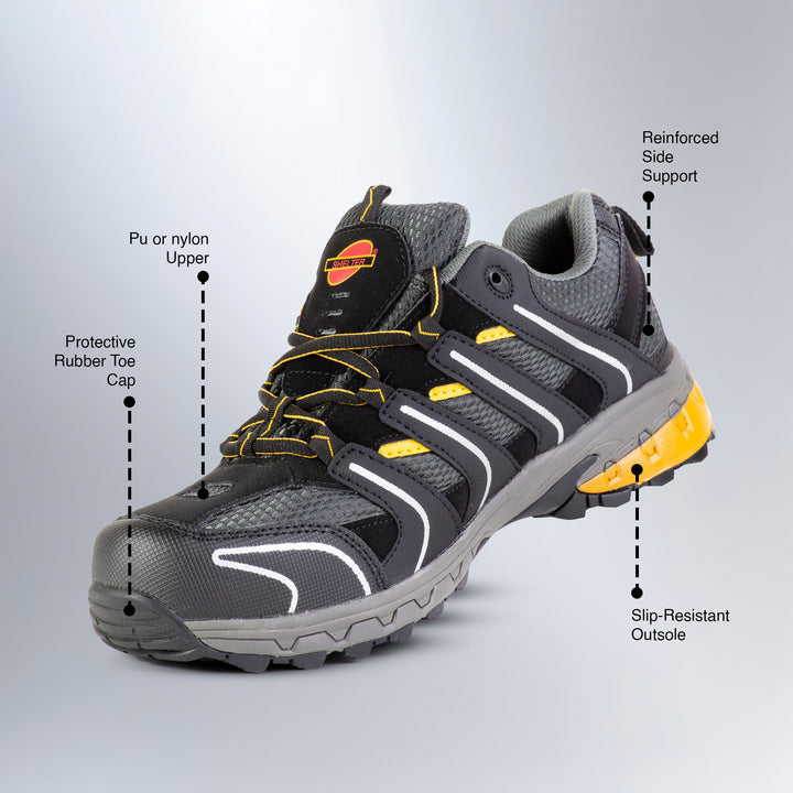 Shelter SH1021 Industrial Safety Shoes with Steel Toe Cap