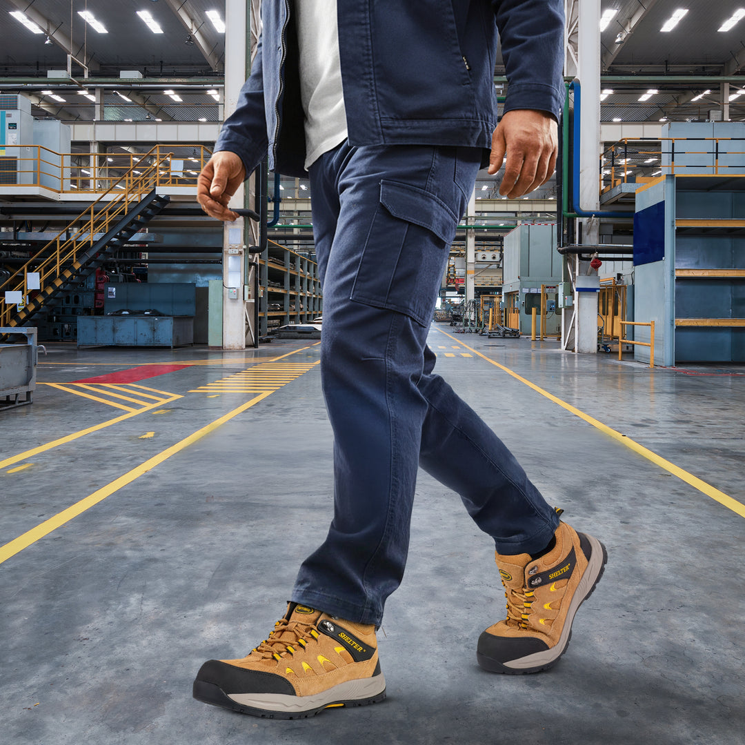 Shelter SH312 Industrial Safety Shoes with Steel Toe