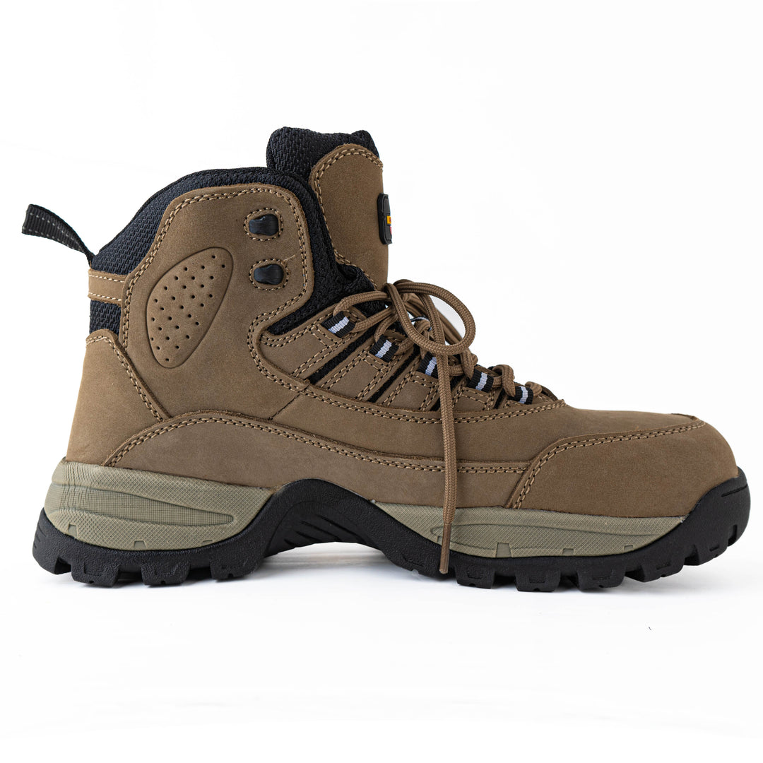 Shelter SH900 Industrial Safety Shoes Lightweight Nubuck Upper with Composite Toe and Kevlar Anti-Puncture Insole