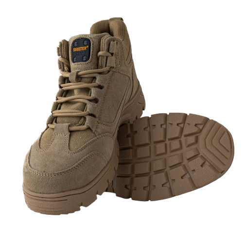 Shelter SH326 Industrial Safety Shoes - Sand