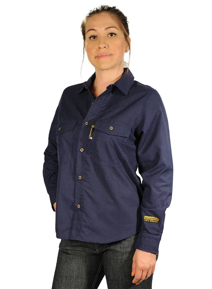 Benchmark FR 1036 Women's Silver Bullet Flame Resistant Shirt