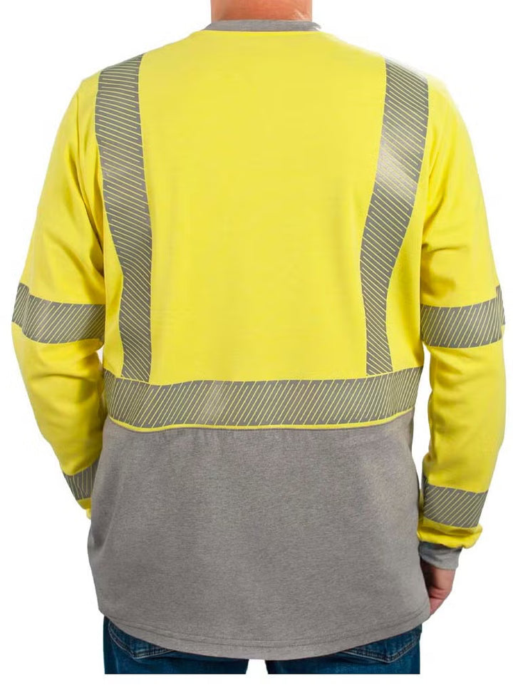 Benchmark FR "Tracer" Cat 2 Hi Visibility Flame Resistant Shirt - 8 Cal